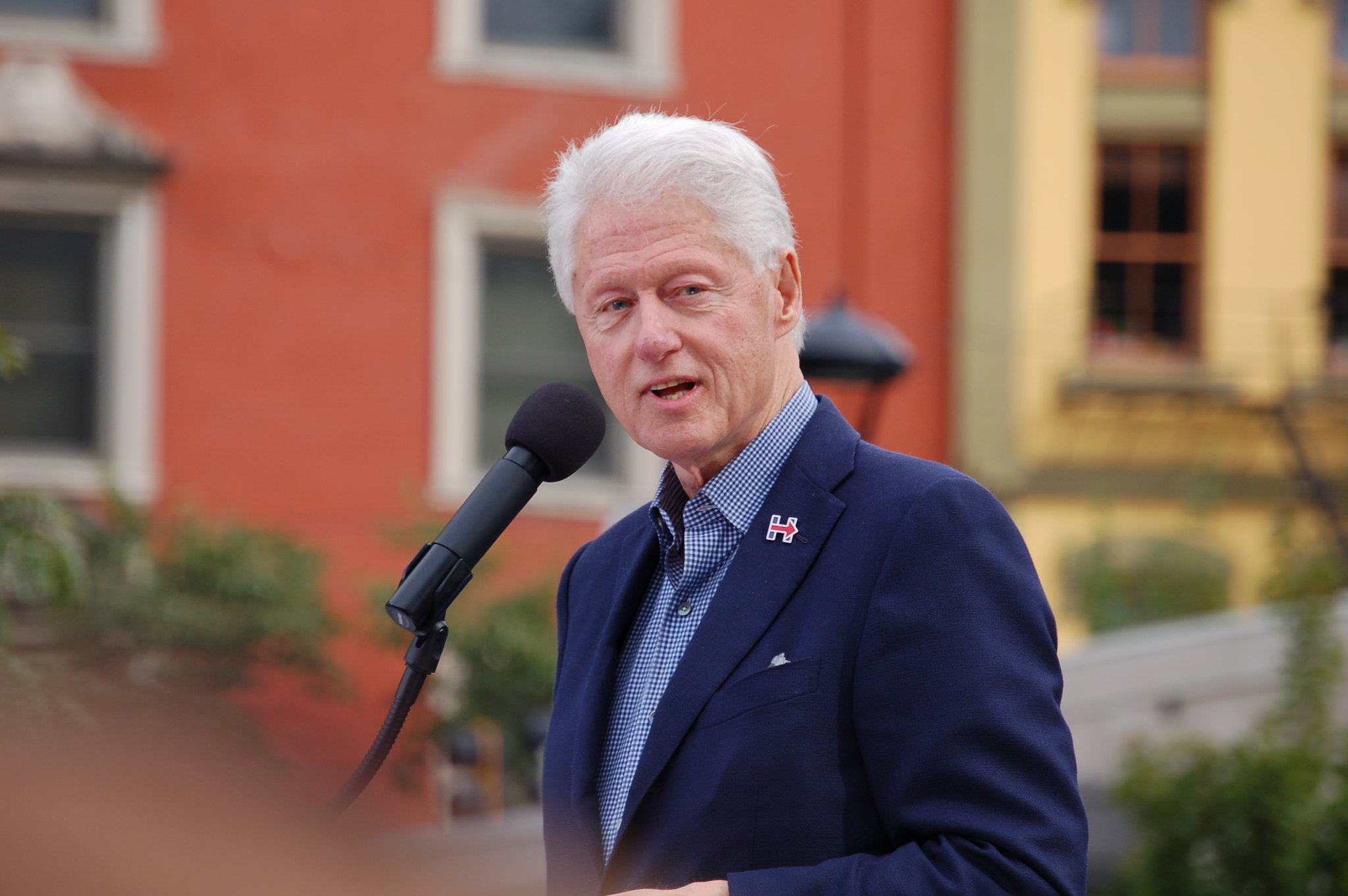 Bill Clinton speaking