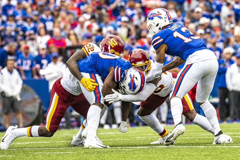 Washington Football Team at. Buffalo Bills from Highmark Stadium, Buffalo, NY September 26th, 2021