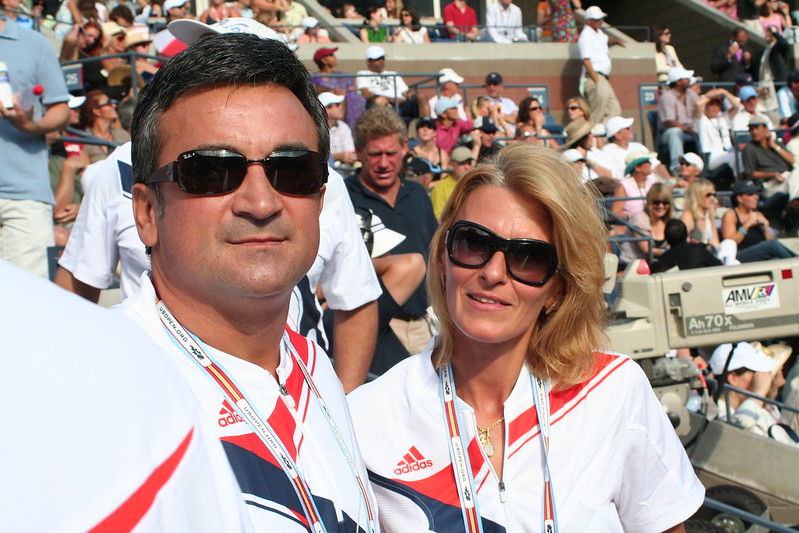 Novak Djokovic's parents Srdjan and Dijana