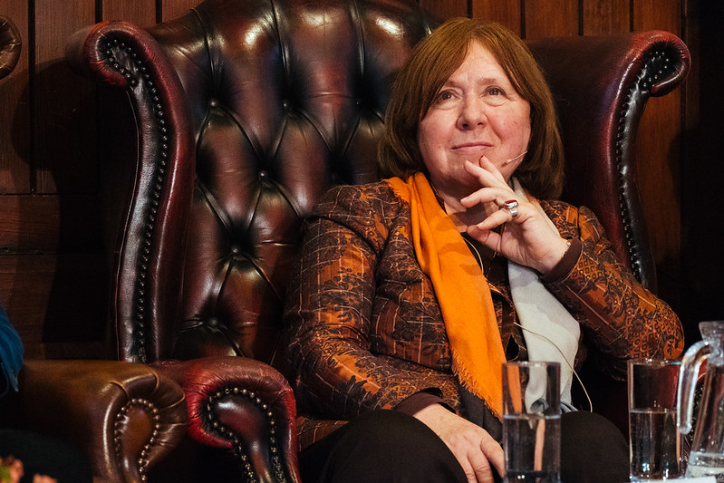 Svetlana Alexievich at Cambridge 2016