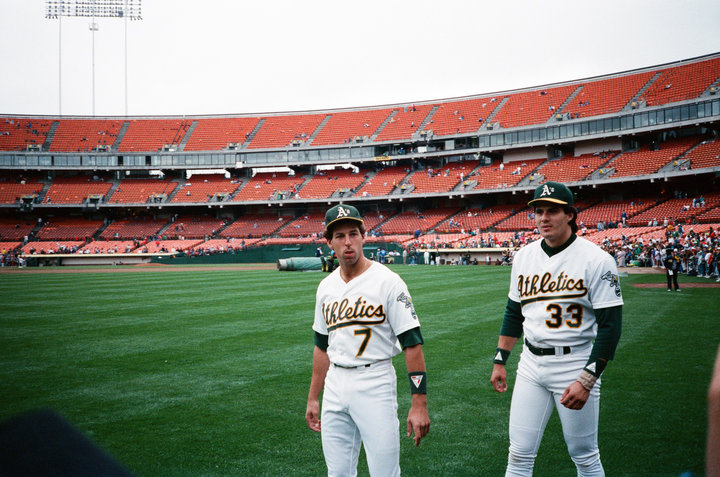 Walt Weiss and Jose Canseco